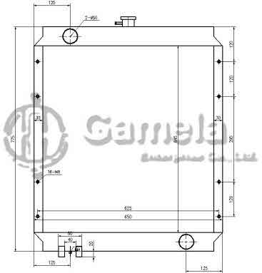 B500598 - Radiator-for-E312C-OEM-196-8146