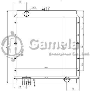 B500599 - Radiator-for-E311B-OEM-118-9948