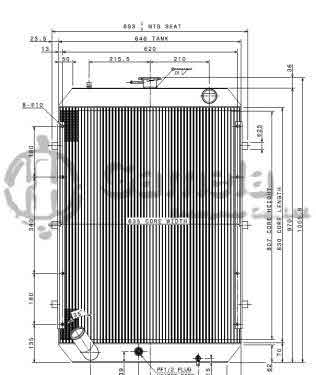 B500601 - Radiator-for-R1400W-7