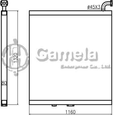 B510028 - Oil-Cooler-for-PC710-5-PC1000-OEM-209-03-51111