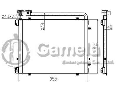 B510047 - Oil-Cooler-for-PC200-7-PC210-7-PC228US-3-OEM-20Y-03-31121