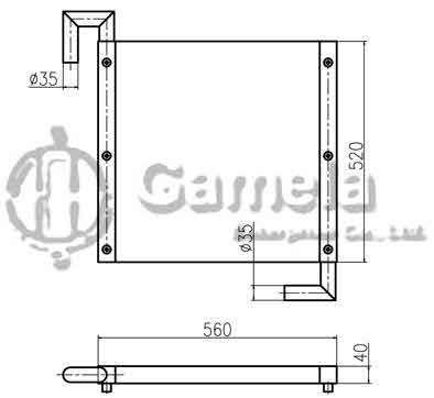 B510049 - Oil-Cooler-for-EX60-1-OEM-4217470