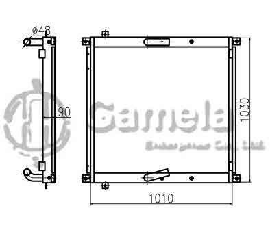 B510051 - Oil-Cooler-for-E330B-OEM-124-1763