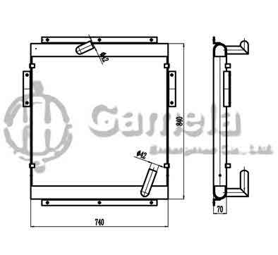 B510100 - Oil-Cooler-for-E320