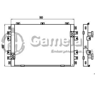 B510101 - Oil-Cooler-for-EC210BLao-OEM-14552200