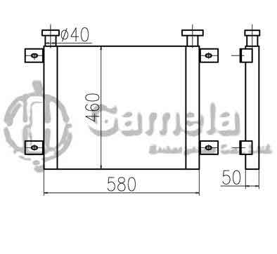 B510114 - Oil-Cooler-for-E305-5-E306E-E308D