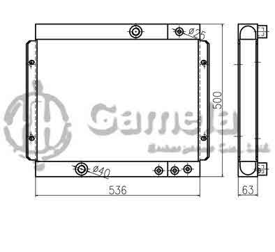 B510176 - Oil-Cooler-for-YC60-8