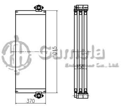 B510213 - Oil-Cooler-for-SK250-8