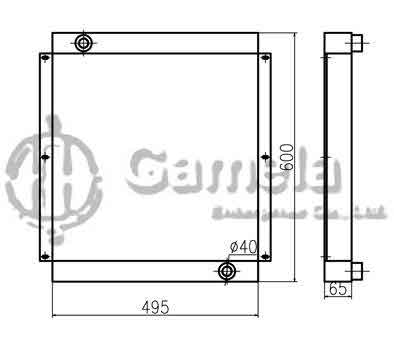 B510221 - Oil-Cooler-for-FR65V8