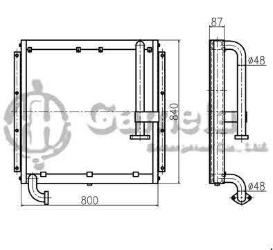 B510224 - Oil-Cooler-for-DH130-7-DH150LC-W-7-OEM-13C22000