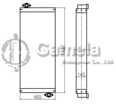 B510225 - Oil-Cooler-for-SK330-8-SK350LC-8