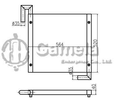 B510240 - Oil-Cooler-for-EX60-5-OEM-4397056