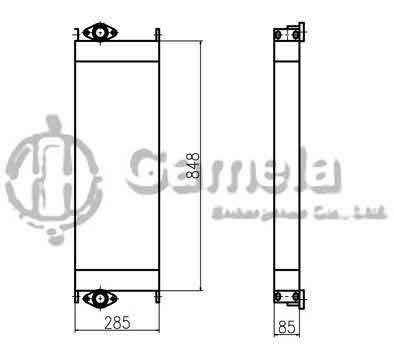 B510241 - Oil-Cooler-for-E312DXin-Kuan