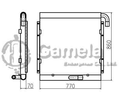 B510253 - Oil-Cooler-for-HD700-7