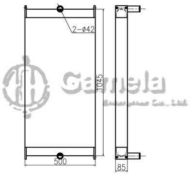 B510272 - Oil-Cooler-for-E320D-NEW-E323DXin-OEM-2653634