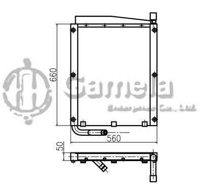 B510284 - Oil-Cooler-for-DH80GOLD-S75-V