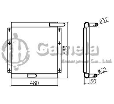 B510291 - Oil-Cooler-for-PC60-7R-4D95-OEM-201-03-71121