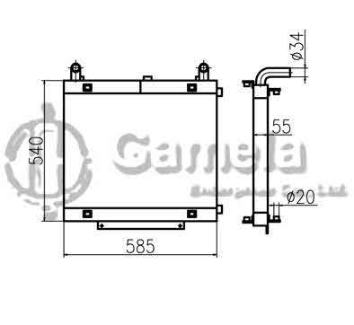 B510302 - Oil-Cooler-for-R55-5-7-R60-7-OEM-11M8-40032