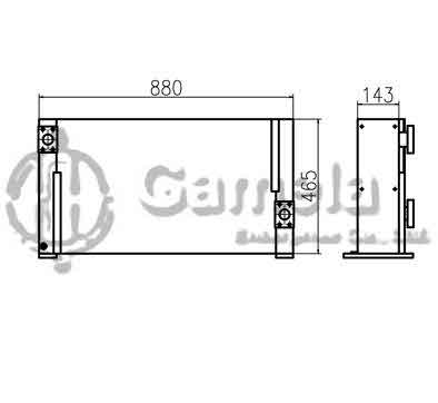 B510305 - Oil-Cooler-for-ZE230E-OEM-CAR-ZOOMLION