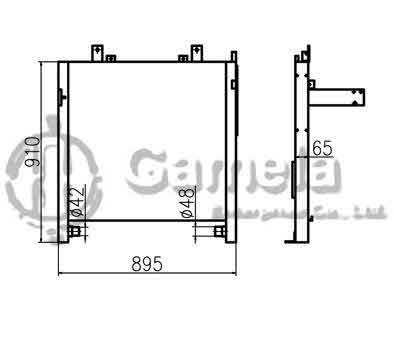 B510308 - Oil-Cooler-for-LG6235D