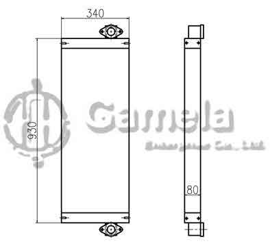 B510309 - Oil-Cooler-for-SK210LC-8