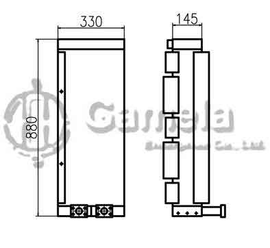 B510314 - Oil-Cooler-for-E210BXin-OEM-14549880