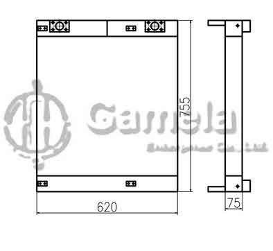 B510318 - Oil-Cooler-for-EC140B-OEM-14507937