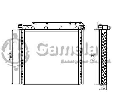 B510321 - Oil-Cooler-for-PC75UU-3-PC78US-5-OEM-21W-03-31122