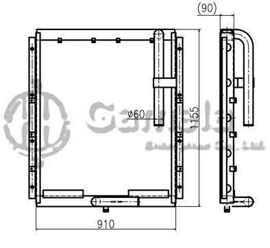 B510322 - Oil-Cooler-for-S330LC-V