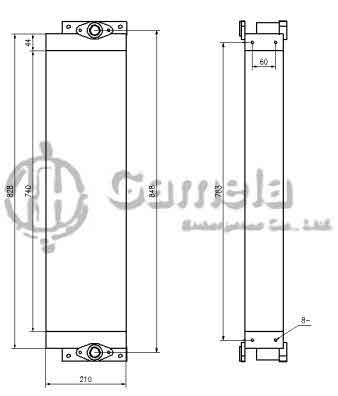 B510324 - Oil-Cooler-for-WA470-6-OEM-421-03-44030