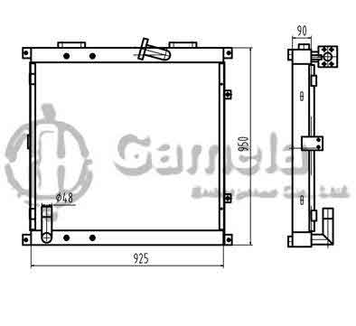 B510333 - Oil-Cooler-for-SH340