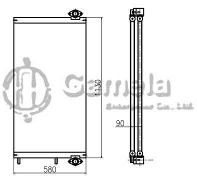 B510342 - Oil-Cooler-for-PC350-8-OEM-207-03-76320