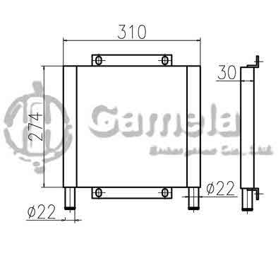 B510347 - Oil-Cooler-for-PC20MR-1