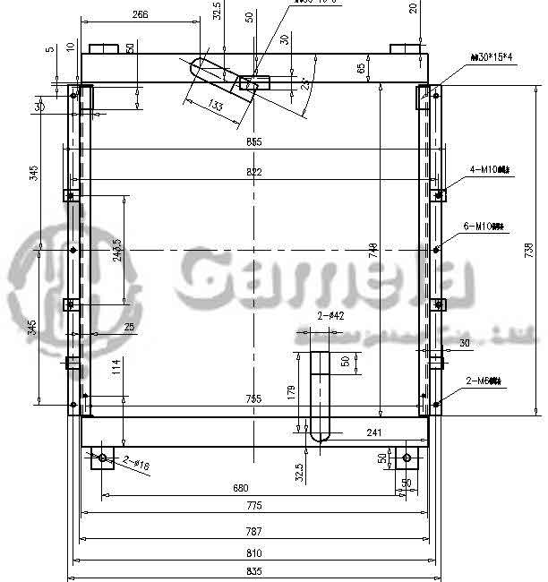 B510370 - Oil-Cooler-for-SK200-3