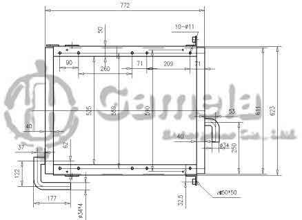 B510372 - Oil-Cooler-for-EX120-1-OEM-4206097