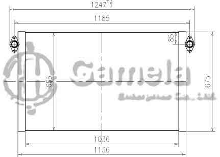 B510373 - Oil-Cooler-for-ZAX470-3-OEM-4655019