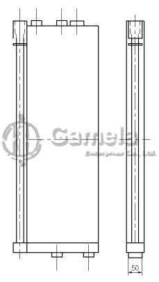 B510407 - Oil-Cooler-for-R55-7Xin-Kuan
