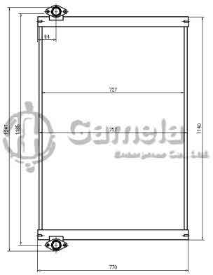 B510428 - Oil-Cooler-for-EX1200-6-OEM-4682425