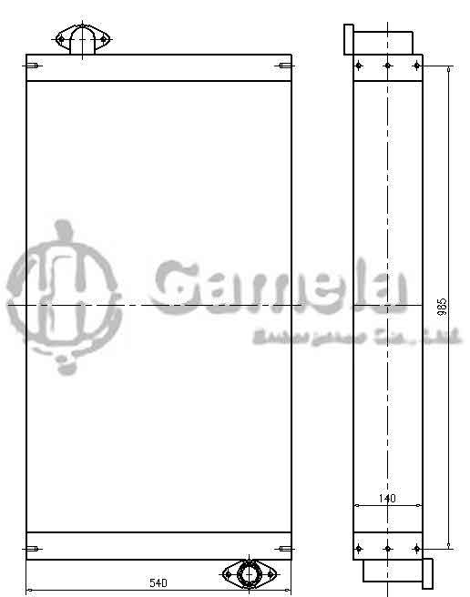 B510474 - Oil-Cooler-for-E324D-OEM-2459208