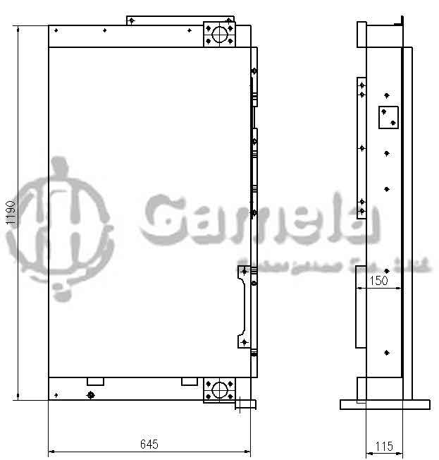 B510479 - Oil-Cooler-for-DX340-OEM-K9002111