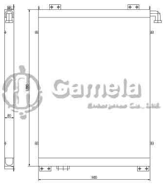 B510488 - Oil-Cooler-for-PC650-8-OEM-21M-03-21131