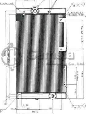 B510506 - Oil-Cooler-for-R320LC-9-OEM-11Q9-40532