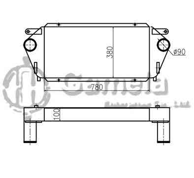 B620036 - Intercooler-for-R225-7