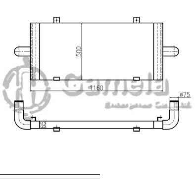 B620039 - Intercooler-for-DX345-9-DX350-DH370-9