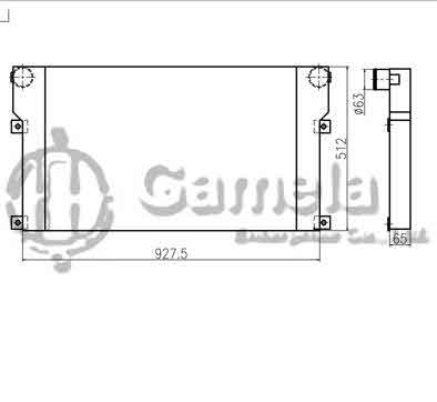 B620045 - Intercooler-for-SY365H-8