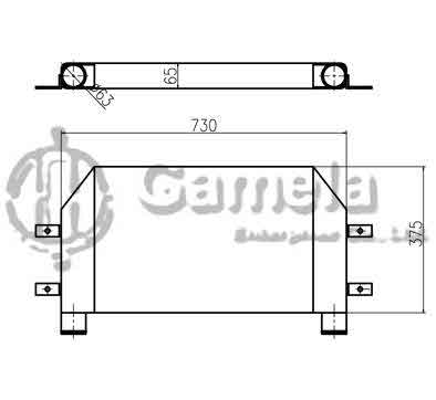 B620046 - Intercooler-for-E323D