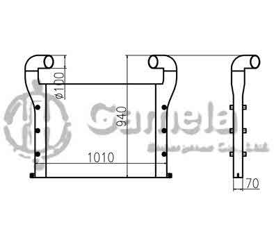 B620050 - Intercooler-for-ZAX450