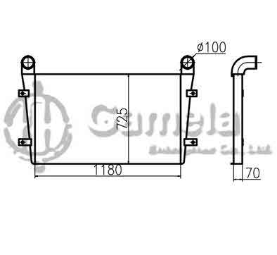 B620052 - Intercooler-for-E345D