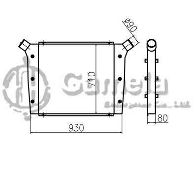 B620057 - Intercooler-for-SH450-3-5