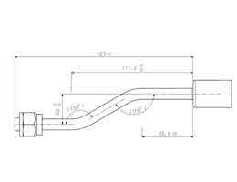 CX - Pipe-Fitting-Steel-O-ring-elbow-type-150-d-163mm-for-R-134a-3-4-16unf-CX